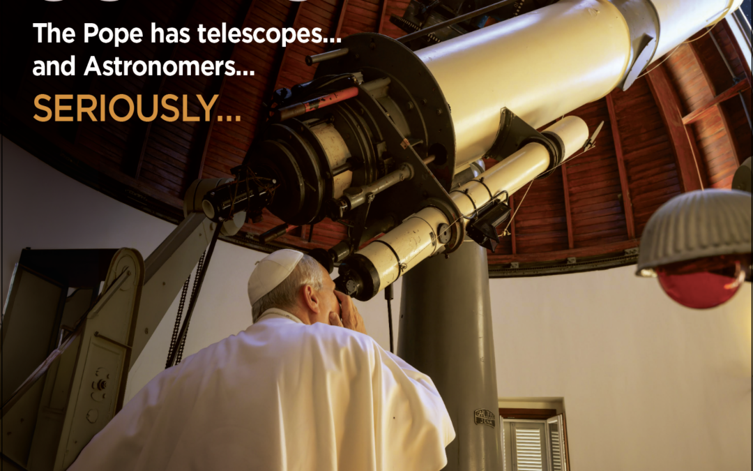 Poster designs created for the Vatican Observatory to be used in religious schools