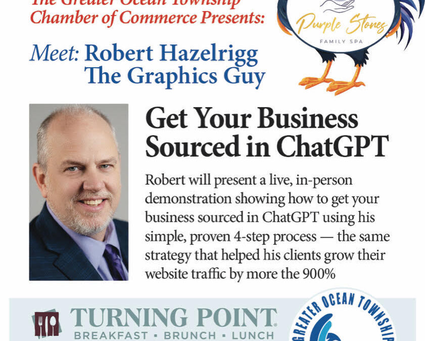 Breakfast & Business: Meet Robert Hazelrigg, The Graphics Guy, in Oakhurst